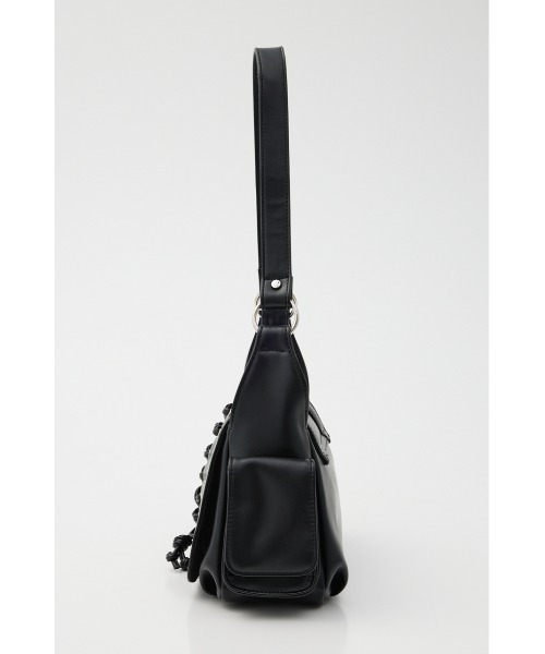 SLY（スライ）の「LACE UP SHOULDER BAG レースアップ ショルダーバッグ（ショルダーバッグ・レディース・ブラウン/ブラック/グレー・FREE）」の7枚目の写真