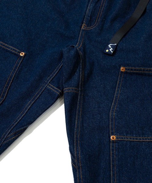 Mountain Mania（マウンテンマニア）の「Mountain Mania/マウンテンマニア　Double Knee Denim Pants（デニムパンツ・メンズ・ライトインディゴブルー/ダークインディゴブルー/ブラック系/その他1・X-LARGE/LARGE/MEDIUM）」の12枚目の写真