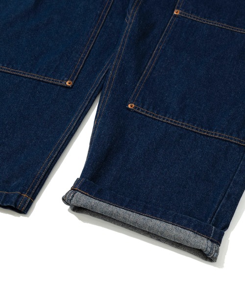 Mountain Mania（マウンテンマニア）の「Mountain Mania/マウンテンマニア　Double Knee Denim Pants（デニムパンツ・メンズ・ライトインディゴブルー/ダークインディゴブルー/ブラック系/その他1・X-LARGE/LARGE/MEDIUM）」の14枚目の写真