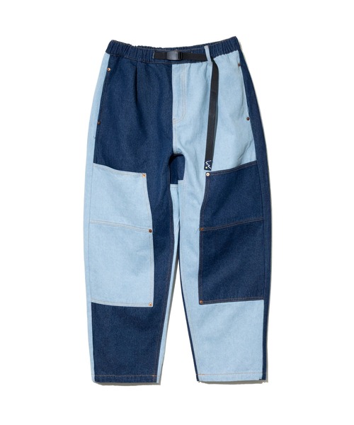 Mountain Mania（マウンテンマニア）の「Mountain Mania/マウンテンマニア　Double Knee Denim Pants（デニムパンツ・メンズ・ライトインディゴブルー/ダークインディゴブルー/ブラック系/その他1・X-LARGE/LARGE/MEDIUM）」の5枚目の写真