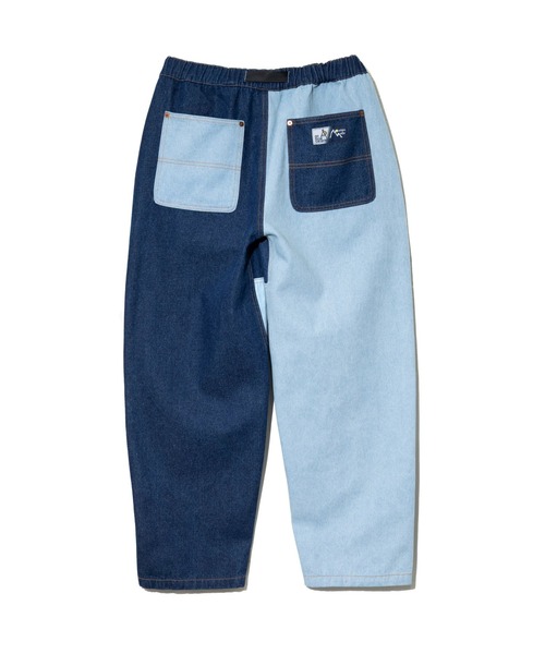 Mountain Mania（マウンテンマニア）の「Mountain Mania/マウンテンマニア　Double Knee Denim Pants（デニムパンツ・メンズ・ライトインディゴブルー/ダークインディゴブルー/ブラック系/その他1・X-LARGE/LARGE/MEDIUM）」の6枚目の写真