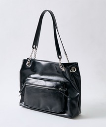 OLIVE des OLIVE | BIGポケット合皮トートバッグ(トートバッグ)