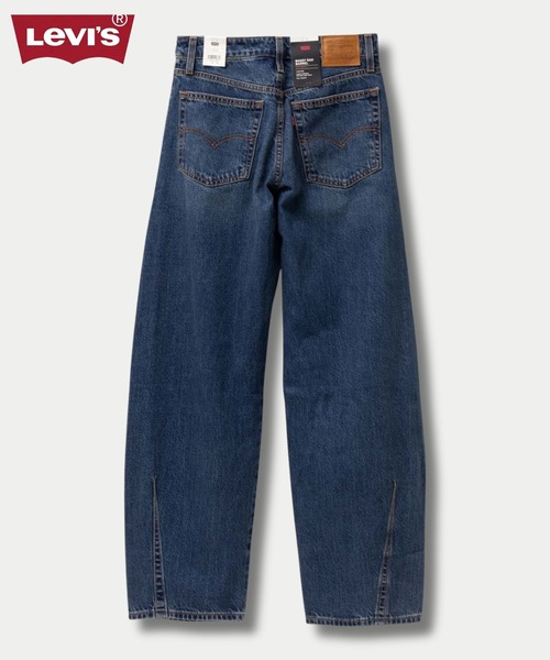 Levi's（リーバイス）の「LEVI'S(R) BAGGY DAD BARREL JEANS/バギーダッドバレルジーンズ（デニムパンツ・レディース・ダークブルー/ブラック/サックスブルー/ライトブルー・24inch/25inch/26inch/27inch）」の4枚目の写真