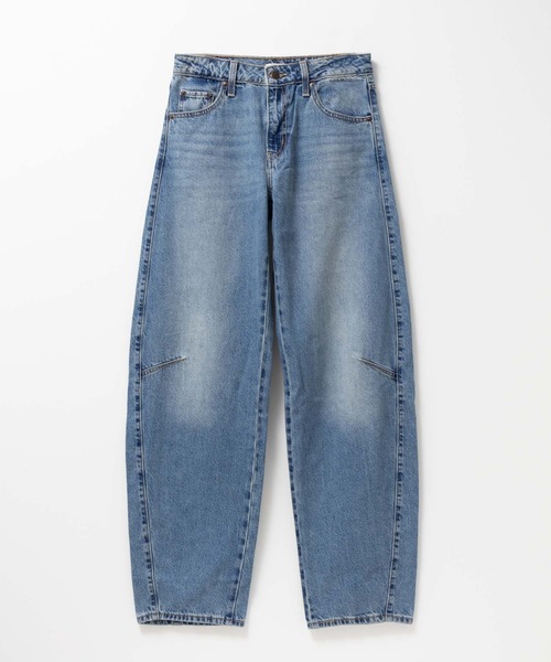 Levi's（リーバイス）の「LEVI'S(R) BAGGY DAD BARREL JEANS/バギーダッドバレルジーンズ（デニムパンツ・レディース・ダークブルー/ブラック/サックスブルー/ライトブルー・24inch/25inch/26inch/27inch）」の9枚目の写真
