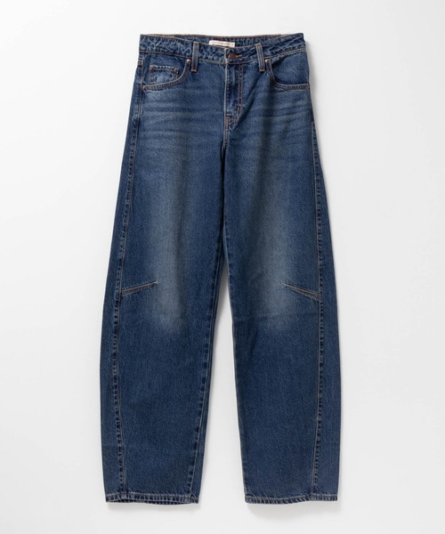 Levi's（リーバイス）の「LEVI'S(R) BAGGY DAD BARREL JEANS/バギーダッドバレルジーンズ（デニムパンツ・レディース・ダークブルー/ブラック/サックスブルー/ライトブルー・24inch/25inch/26inch/27inch）」の10枚目の写真