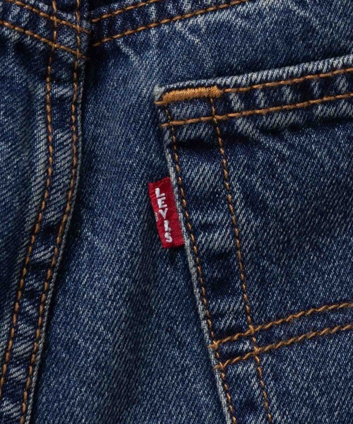 Levi's（リーバイス）の「LEVI'S(R) BAGGY DAD BARREL JEANS/バギーダッドバレルジーンズ（デニムパンツ・レディース・ダークブルー/ブラック/サックスブルー/ライトブルー・24inch/25inch/26inch/27inch）」の7枚目の写真