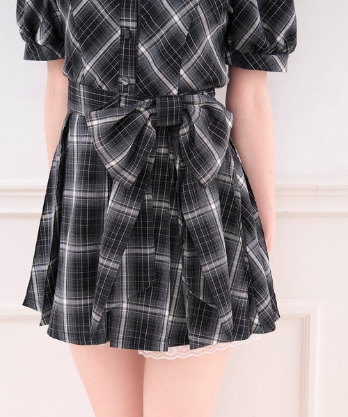 セット着用可能】リボンミニスカート（スカート）｜apres jour（アプレ