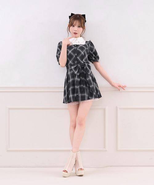 apres jour(アプレジュール)の「【セット着用可能】リボンミニスカート(スカート・レディース・ブラック系その他2/ブラウン系その他/グレー系その他/ブラック系その他・フリー/X-LARGE)」の7枚目の写真