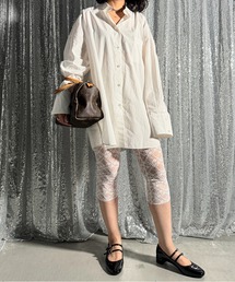 PROVOKE （プロヴォーク）の「STRETCH LACE LEGGINGS（レギンス/スパッツ）」