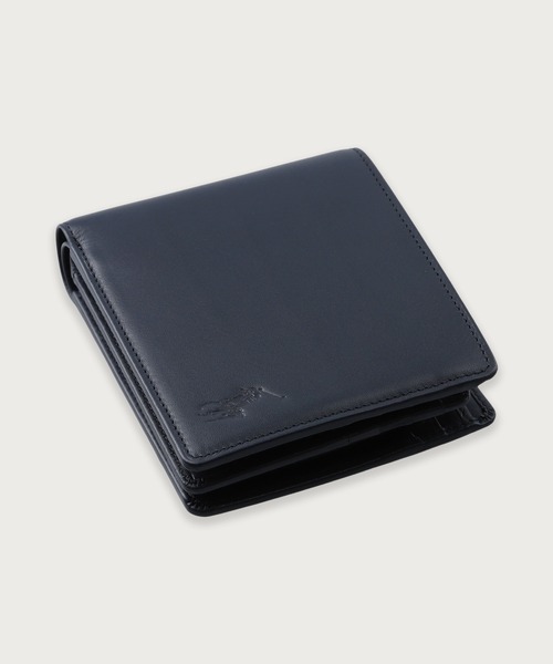 POLO RALPH LAUREN(ポロ ラルフ ローレン)の「カーフレザー ビルフォールド コイン ウォレット(財布・メンズ・ブラック/ネイビー/ダークブラウン・FREE)」の16枚目の写真