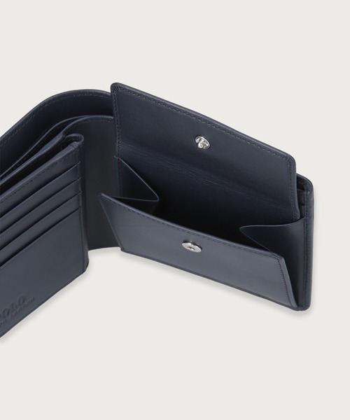 POLO RALPH LAUREN(ポロ ラルフ ローレン)の「カーフレザー ビルフォールド コイン ウォレット(財布・メンズ・ブラック/ネイビー/ダークブラウン・FREE)」の18枚目の写真