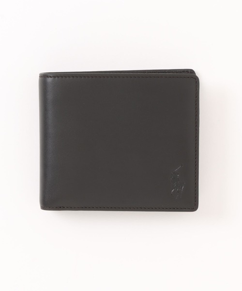 POLO RALPH LAUREN(ポロ ラルフ ローレン)の「カーフレザー ビルフォールド コイン ウォレット(財布・メンズ・ブラック/ネイビー/ダークブラウン・FREE)」の21枚目の写真
