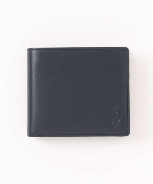 POLO RALPH LAUREN(ポロ ラルフ ローレン)の「カーフレザー ビルフォールド コイン ウォレット(財布・メンズ・ブラック/ネイビー/ダークブラウン・FREE)」の22枚目の写真
