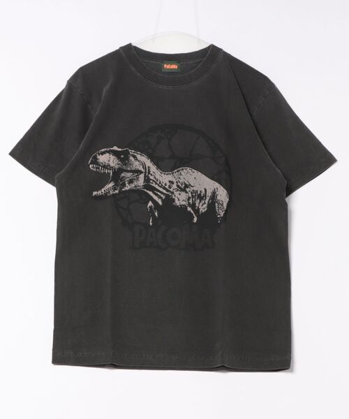 ARCHIVER(アーカイバ)の「【W】【it】【PaCoMa/パコマ】Tyranno saurus TEE (ADULT)(Tシャツ/カットソー・メンズ・ライトグレー/スミクロ/サックスブルー/オフホワイト・LARGE/X-LARGE/MEDIUM)」の3枚目の写真