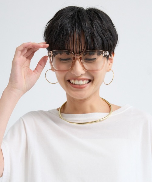 BARNYARDSTORM（バンヤードストーム）の「BARNYARDSTORM / クリアフレーム調光サングラス【調光レンズ】（サングラス・レディース・その他3・FREE）」の3枚目の写真