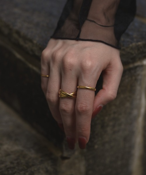 muku(ムク)の「RING/TRIO(リング・レディース・シルバー×ゴールド/ゴールド/シルバー/ゴールド系1・9/11/13)」の8枚目の写真