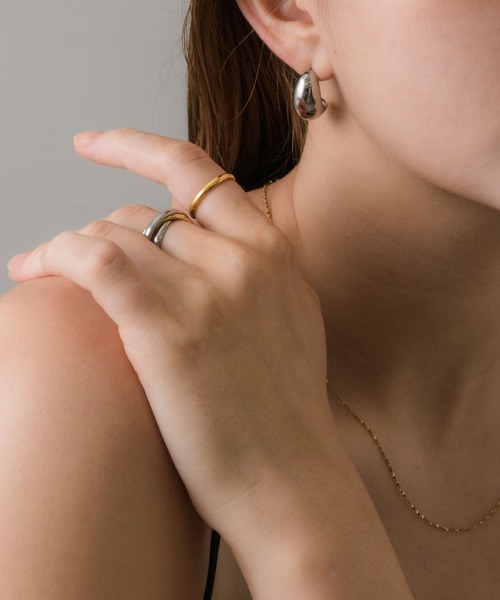 muku(ムク)の「RING/TRIO(リング・レディース・シルバー×ゴールド/ゴールド/シルバー/ゴールド系1・9/11/13)」の11枚目の写真