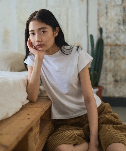 HANES×DODO JEAN] 2P クルーネックパックTシャツ（Tシャツ