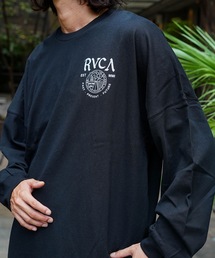 RVCA | RVCA メンズ UTILITY SERVICES LT ロンＴ 【2025年秋冬モデル】/ルーカバックプリント長袖ロンT(Tシャツ/カットソー)