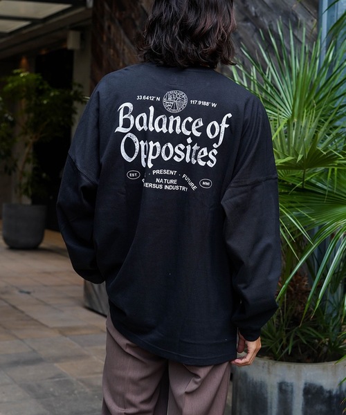RVCA(ルーカ)の「RVCA メンズ UTILITY SERVICES LT ロンT 【2025年秋冬モデル】/ルーカバックプリント長袖ロンT(Tシャツ/カットソー・メンズ・ホワイト/ブラック・SMALL/MEDIUM/LARGE/X-LARGE)」の6枚目の写真
