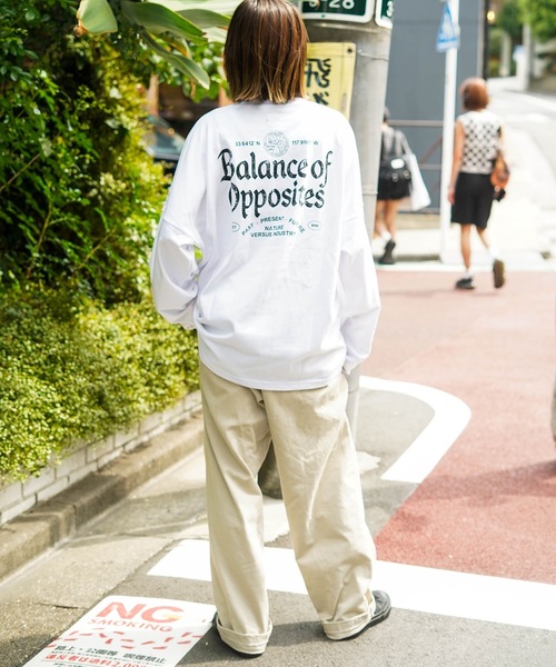 RVCA(ルーカ)の「RVCA メンズ UTILITY SERVICES LT ロンT 【2025年秋冬モデル】/ルーカバックプリント長袖ロンT(Tシャツ/カットソー・メンズ・ホワイト/ブラック・SMALL/MEDIUM/LARGE/X-LARGE)」の10枚目の写真