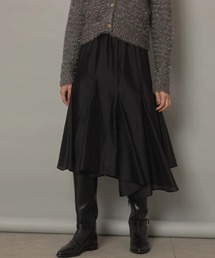 CADUNE カデュネ　今期　フレアスカート 黒　36 CADUNE（カデュネ）の「フレアスカート（スカート）」 - WEAR