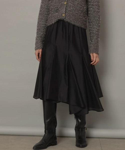 【CADUNE カデュネ】フレアスカート ブラック サイズ38 CADUNE（カデュネ）の「フレアスカート（スカート）」 - WEAR