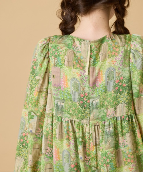 Jolly Poupee(ジョリープッペ)の「【22fabric】シークレットガーデン/ ブラウス(シャツ/ブラウス・レディース・ベージュ/ネイビー・38/42/46)」の10枚目の写真