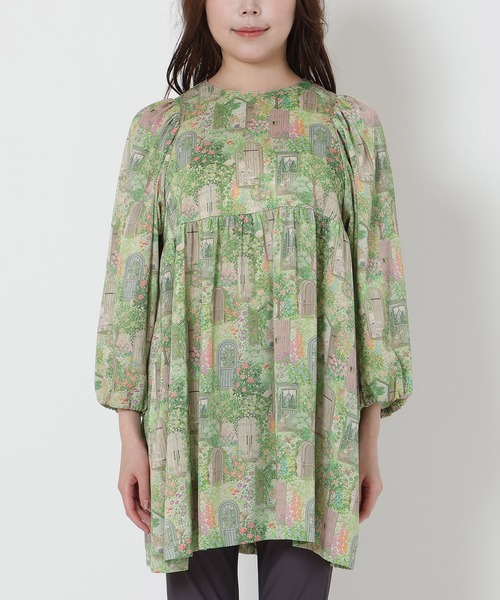 Jolly Poupee(ジョリープッペ)の「【22fabric】シークレットガーデン/ ブラウス(シャツ/ブラウス・レディース・ベージュ/ネイビー・38/42/46)」の18枚目の写真