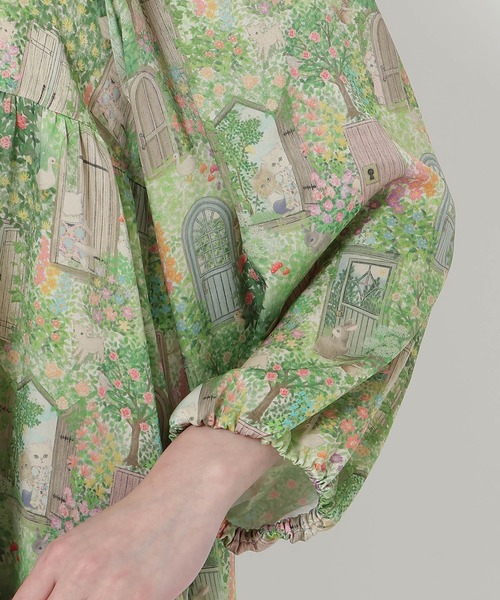 Jolly Poupee(ジョリープッペ)の「【22fabric】シークレットガーデン/ ブラウス(シャツ/ブラウス・レディース・ベージュ/ネイビー・38/42/46)」の22枚目の写真