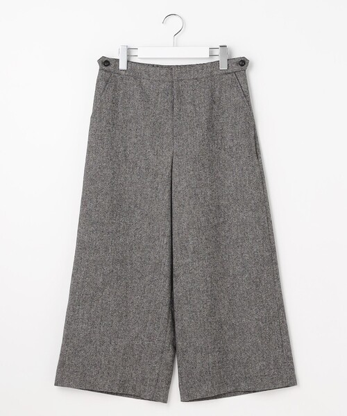 J.PRESS Ladies（J.プレス レディス）の「ラメツイード クロップド パンツ（その他パンツ・レディース・グレー系/ブラウン系/ベージュ系・S/XS/XXS）」の6枚目の写真