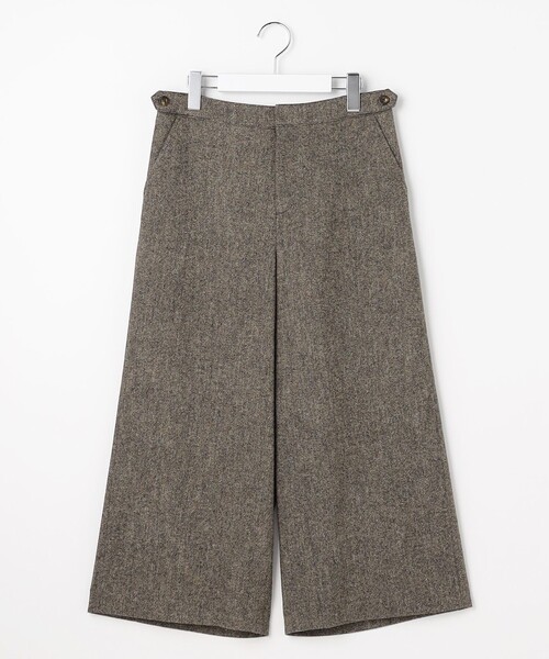 J.PRESS Ladies（J.プレス レディス）の「ラメツイード クロップド パンツ（その他パンツ・レディース・グレー系/ブラウン系/ベージュ系・S/XS/XXS）」の7枚目の写真