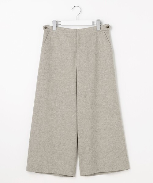 J.PRESS Ladies（J.プレス レディス）の「ラメツイード クロップド パンツ（その他パンツ・レディース・グレー系/ブラウン系/ベージュ系・S/XS/XXS）」の8枚目の写真