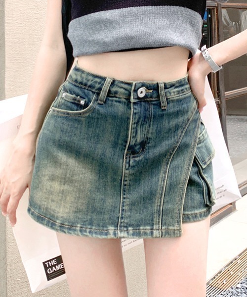 MARNI フリツミニスカト GOMA0650Q0UTP771 00W60 ブラック タフタ製ワイドスカート、マルニシンボル入り | Marni
