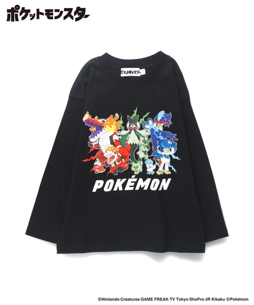 BRANSHES(ブランシェス)の「【ポケモン】ロンT 長袖Tシャツ(Tシャツ/カットソー・キッズ・ブラック/オフホワイト/サックスブルー/その他1/アイボリー/ネイビー・110/120/130/140/150/100)」の6枚目の写真