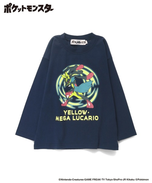 BRANSHES(ブランシェス)の「【ポケモン】ロンT 長袖Tシャツ(Tシャツ/カットソー・キッズ・ブラック/オフホワイト/サックスブルー/その他1/アイボリー/ネイビー・110/120/130/140/150/100)」の5枚目の写真