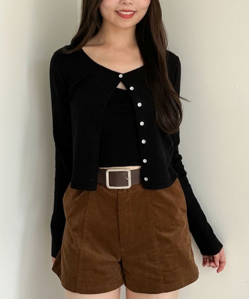 archives(アルシーヴ)の「ハリヌキニットアンサンブル(アンサンブル・レディース・グレー/ワイン/ブラック/アイボリー・MEDIUM)」の1枚目の写真