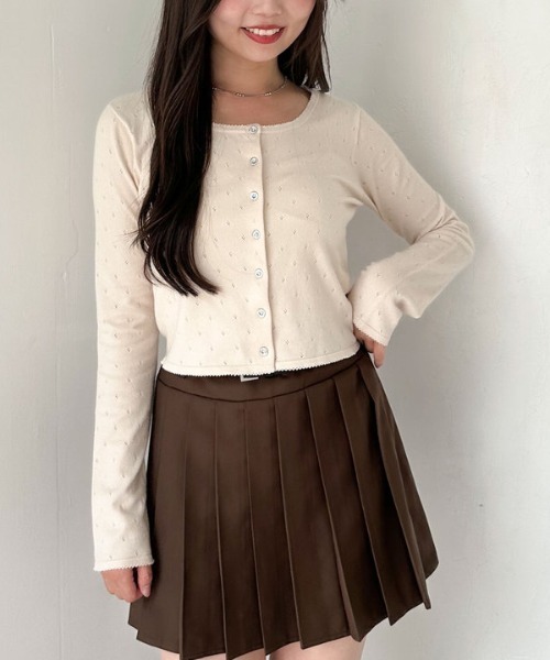 archives(アルシーヴ)の「ハリヌキニットアンサンブル(アンサンブル・レディース・グレー/ワイン/ブラック/アイボリー・MEDIUM)」の14枚目の写真