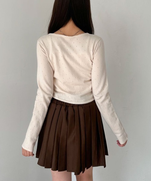 archives(アルシーヴ)の「ハリヌキニットアンサンブル(アンサンブル・レディース・グレー/ワイン/ブラック/アイボリー・MEDIUM)」の15枚目の写真