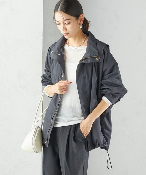 美品 SHIPS 〈手洗い可能〉LIMONTA 撥水ドルマンブルゾン ブラウン SHIPS｜<手洗い可能>LIMONTA 撥水 ドルマン ブルゾン | Rakuten