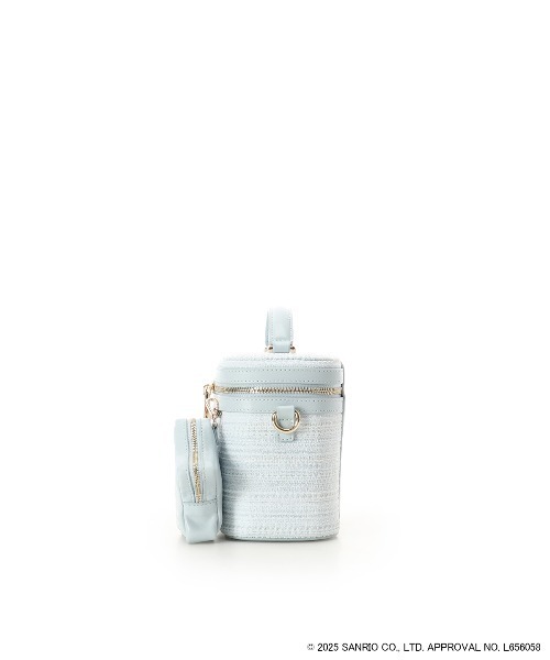 SAMANTHAVEGA（サマンサベガ）の「『リトルツインスターズ』（キキ＆ララ）バニティバッグ（ショルダーバッグ・レディース・ライトブルー/ピンク・FREE）」の6枚目の写真