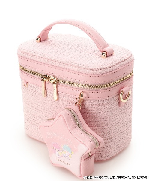 SAMANTHAVEGA（サマンサベガ）の「『リトルツインスターズ』（キキ＆ララ）バニティバッグ（ショルダーバッグ・レディース・ライトブルー/ピンク・FREE）」の12枚目の写真