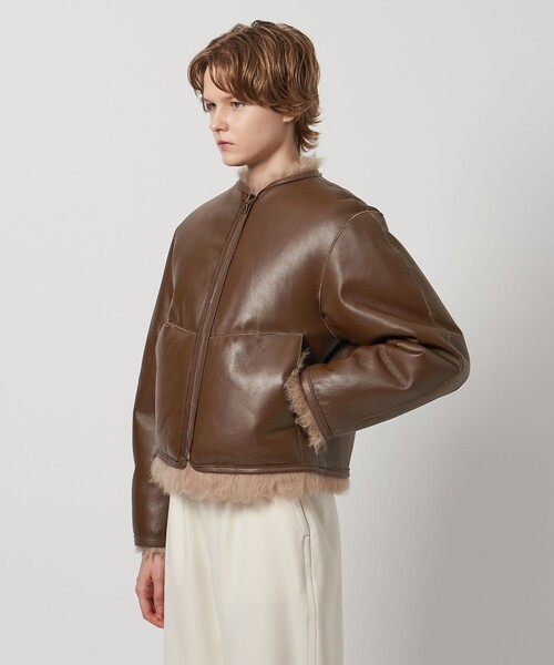 LOEFF＞イエティ ムートン ジャケット（ムートンコート）｜LOEFF