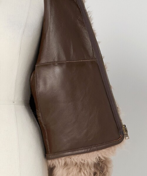 セール】＜LOEFF＞イエティ ムートン ジャケット（ムートンコート