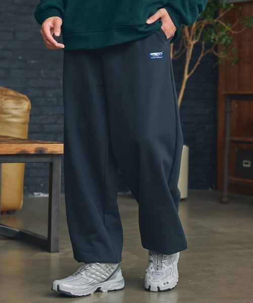 セットアップ対応】12ozヘビーウェイト裾ドローコード裏毛スウェット