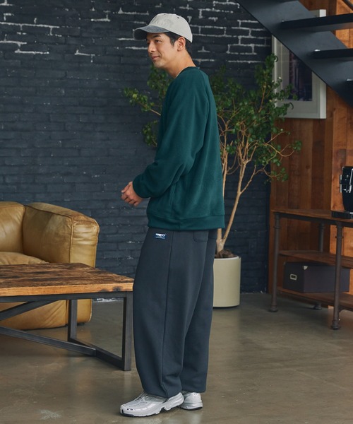 セットアップ対応】12ozヘビーウェイト裾ドローコード裏毛スウェット