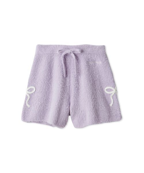 セール】リボンフェザーショートパンツ（ルームウェア/パジャマ