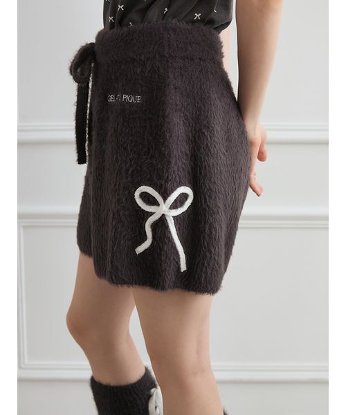 HALLOWEEN】リボンフェザーショートパンツ（ルームウェア