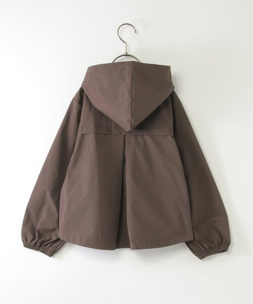 ikka(イッカ)の「【親子コーデ】ピケ比翼フレアマンパジャケット(110~160cm)(ブルゾン・キッズ・アイボリー/ブラウン・S/M/L/XL/XS)」の18枚目の写真