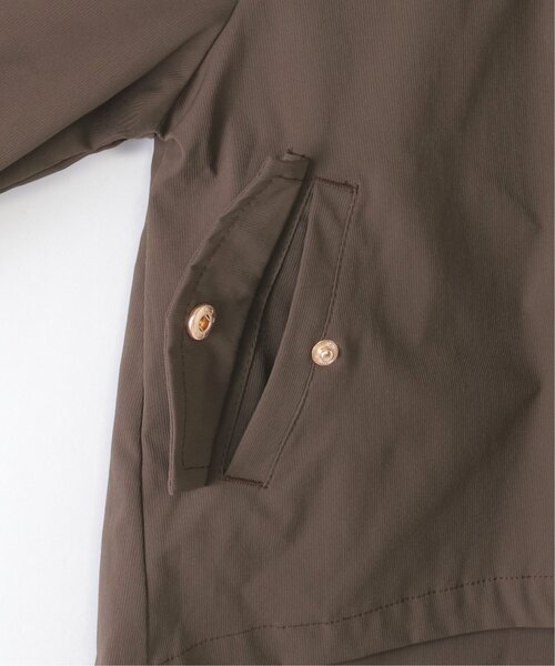 ikka（イッカ）の「【親子コーデ】ピケ比翼フレアマンパジャケット（110~160cm）（ブルゾン・キッズ・アイボリー/ブラウン・S/M/L/XL/XS）」の19枚目の写真